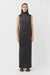 Emeline Column Dress - Charcoal