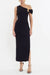 Domenica Midi Dress - Black