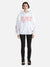 EP Mix Oversized Hoodie - White Marle