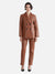 Delaney Leather Blazer - Whiskey
