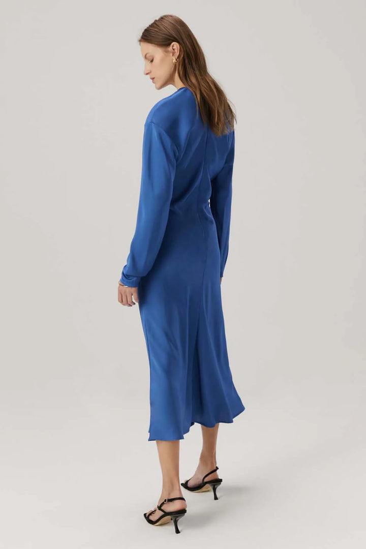 Seraphine Dress - Denim Blue
