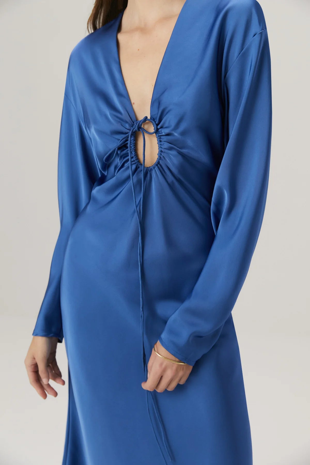 Seraphine Dress - Denim Blue