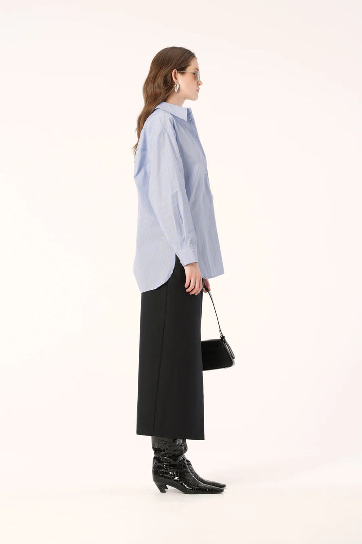 Pelli Shirt - Blue Stripe