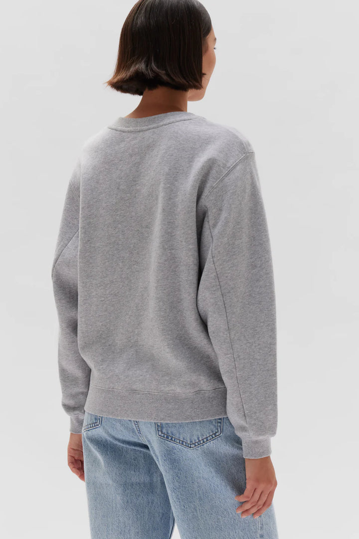 Logo Fleece - Grey Marle