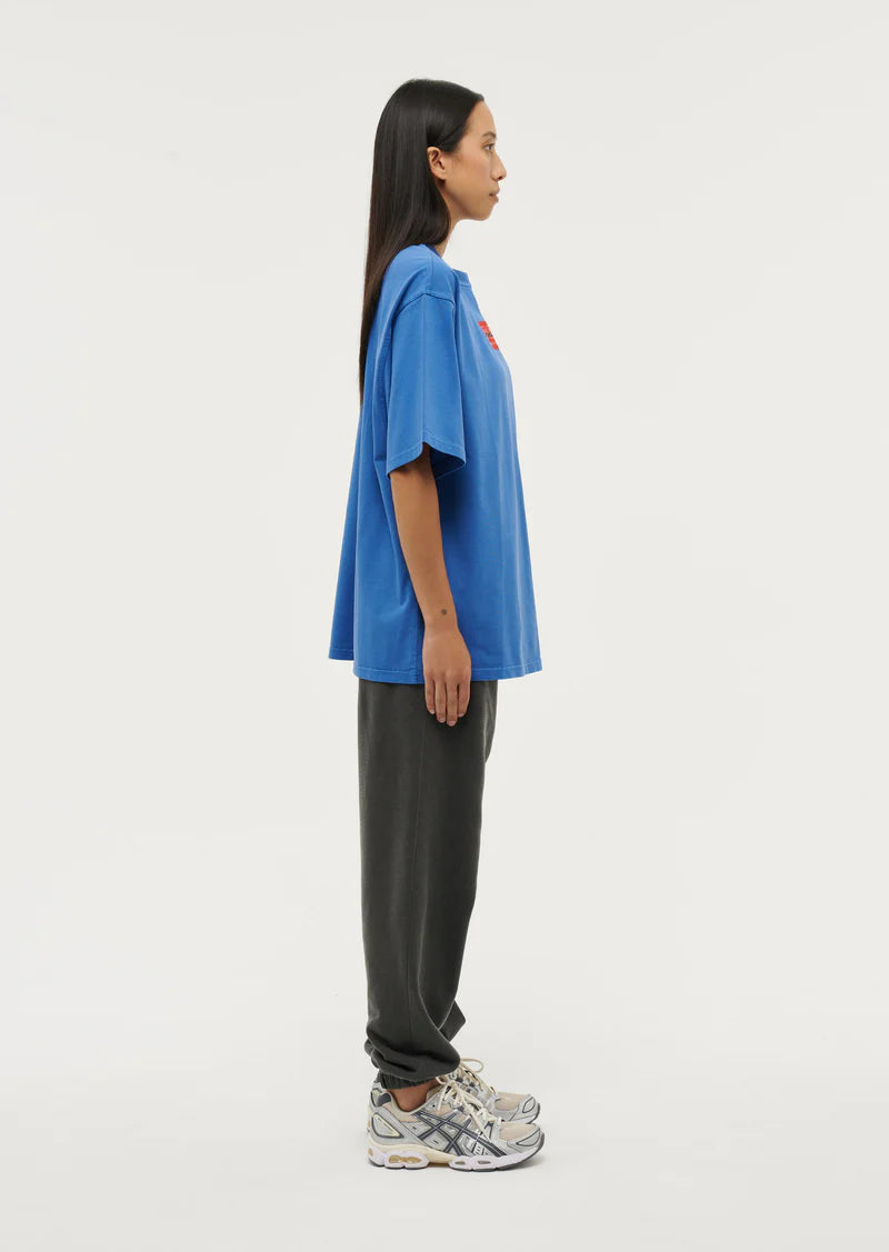 Trifecta Tee - Electric Blue