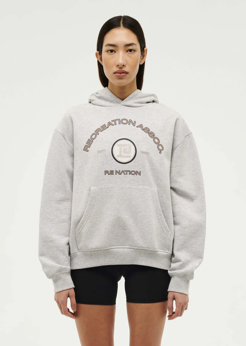 Outfield Hoodie - Grey Marle