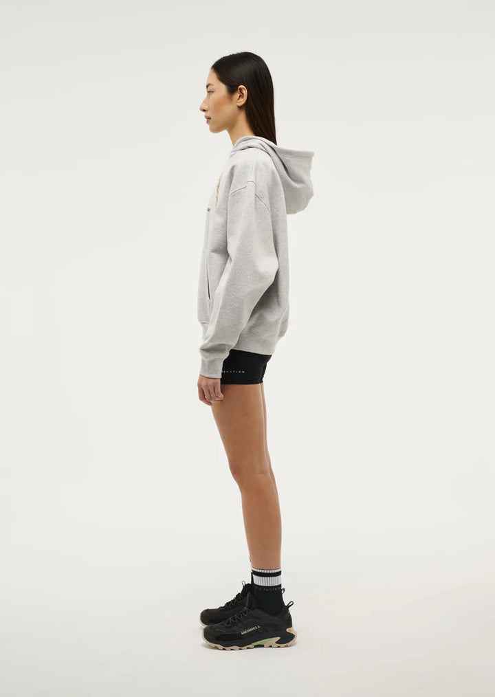Outfield Hoodie - Grey Marle