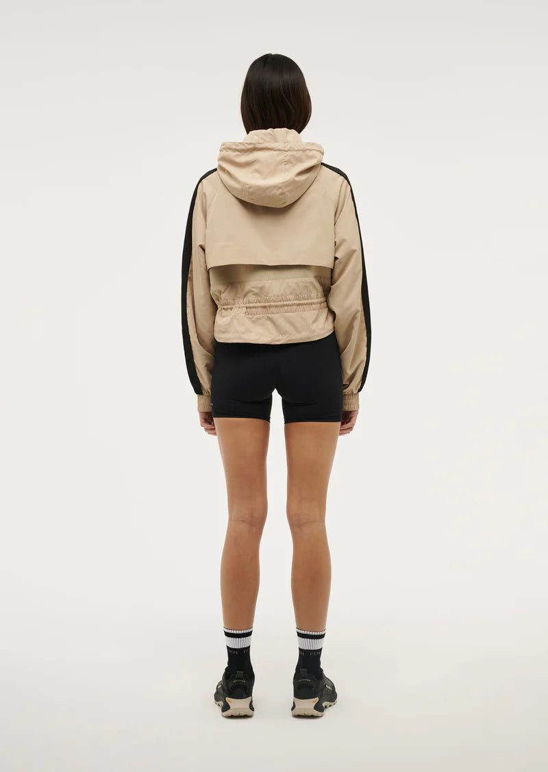 Cropped Man Down Jacket - Sesame
