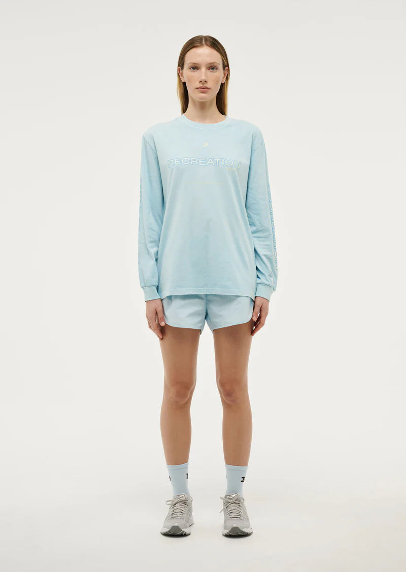 Streamline LS Top - Washed Sky Blue