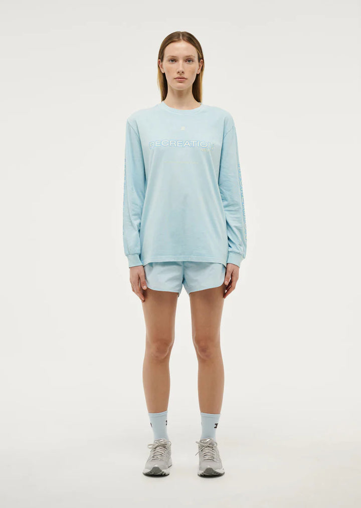 Streamline LS Top - Washed Sky Blue