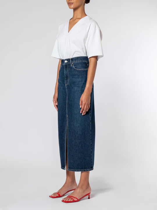Avery Skirt - Deep Blue