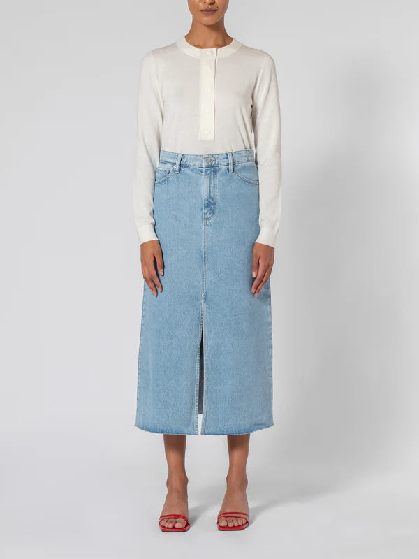 Mallory Skirt - Indigo Dreams
