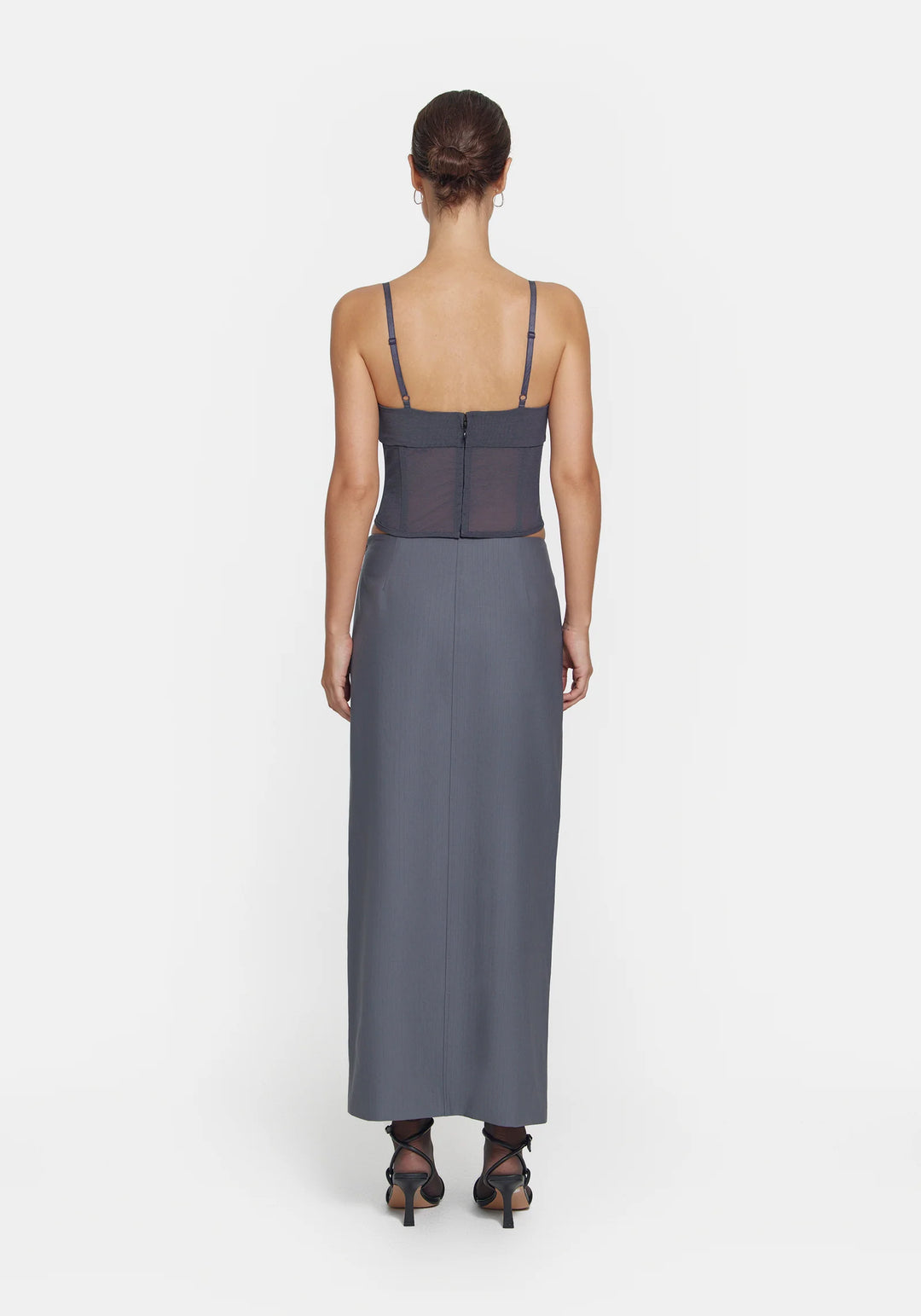 Omega Bustier - Dark Silver