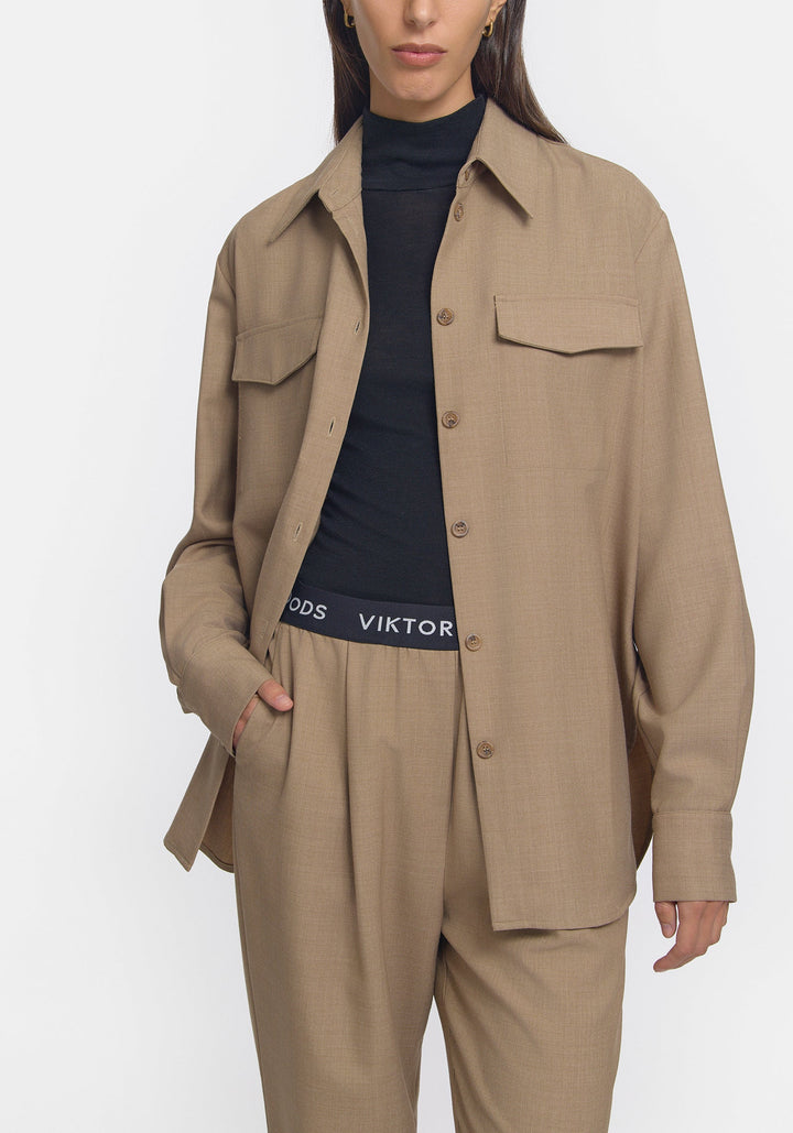 Adonis Shirt - Natural Marle