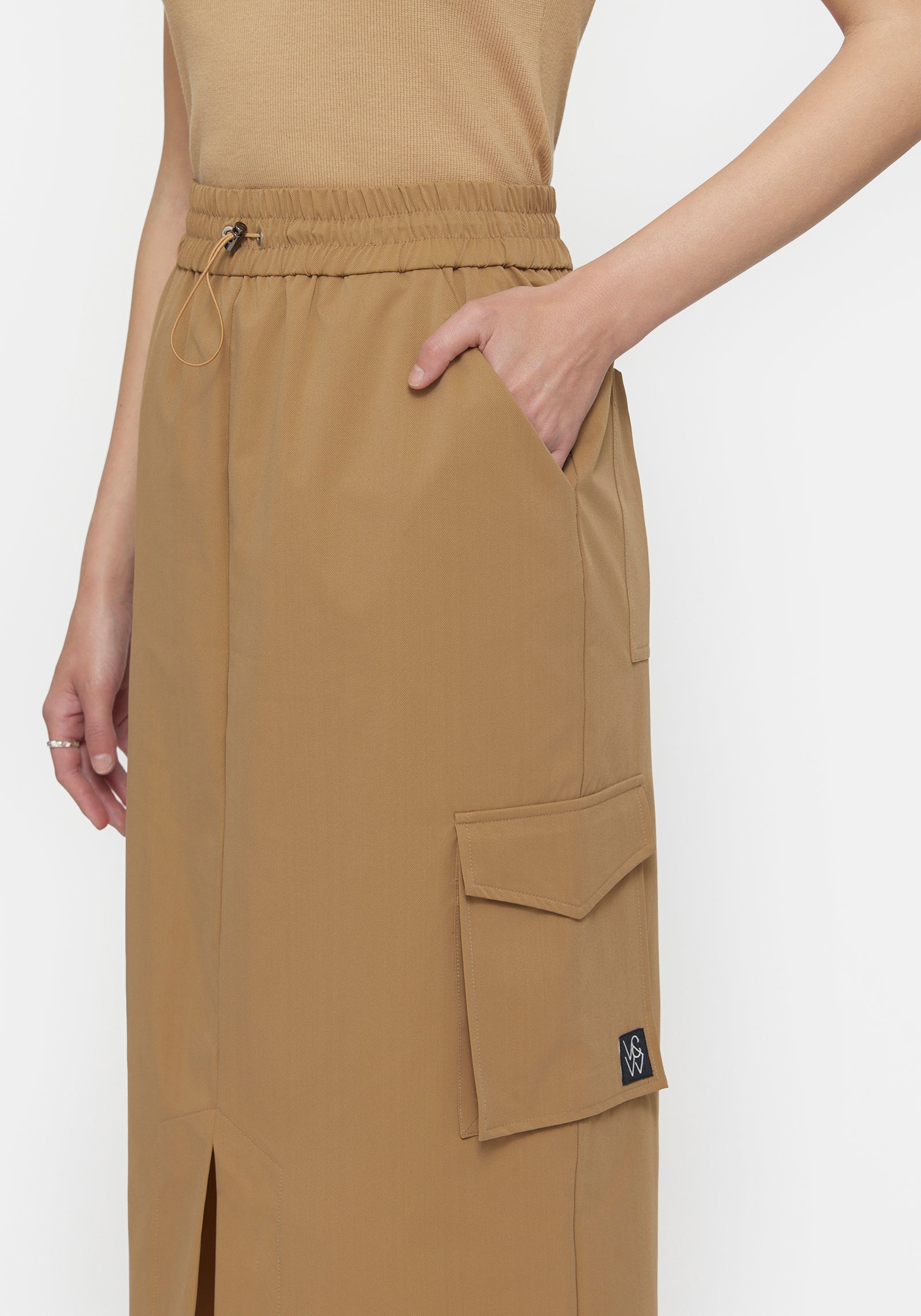 Poseidon Skirt - Copper Brown