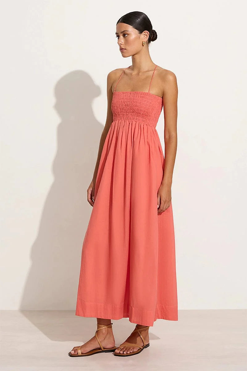 Agolde Midi Dress - Melon