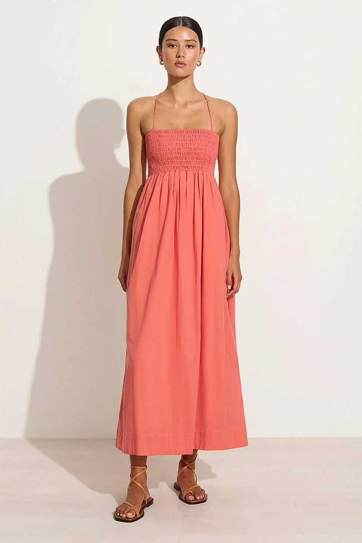 Agolde Midi Dress - Melon