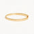 Live In Love Hinged Bracelet - Gold