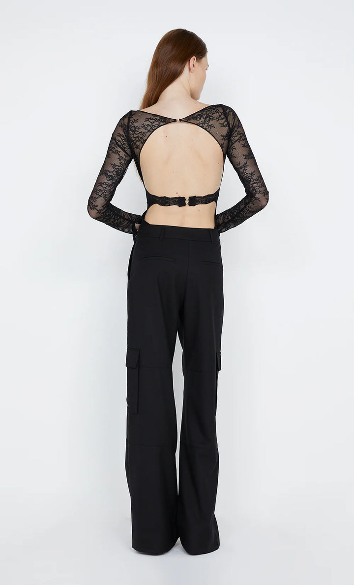 Loani L/S Bodysuit - Black