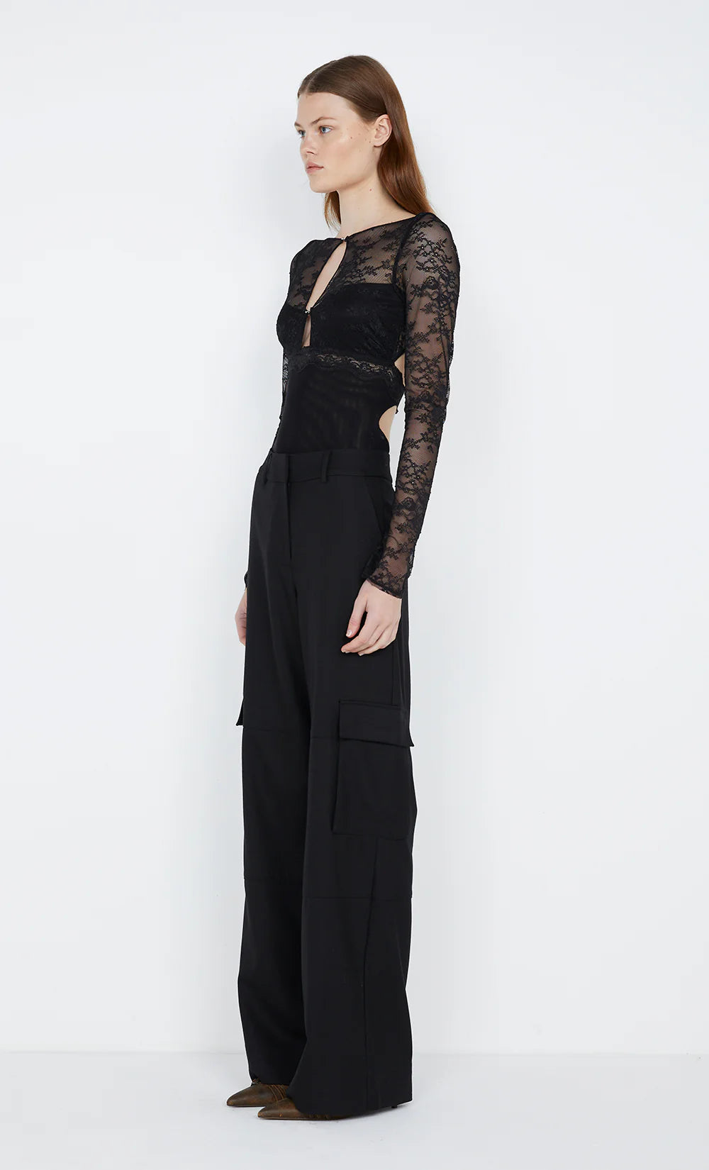 Loani L/S Bodysuit - Black
