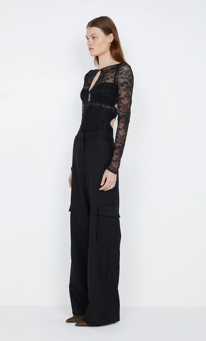Loani L/S Bodysuit - Black