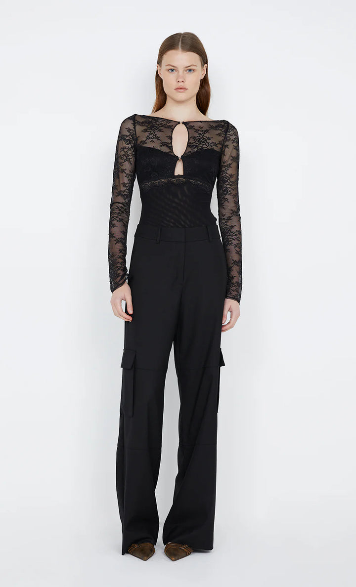 Loani L/S Bodysuit - Black