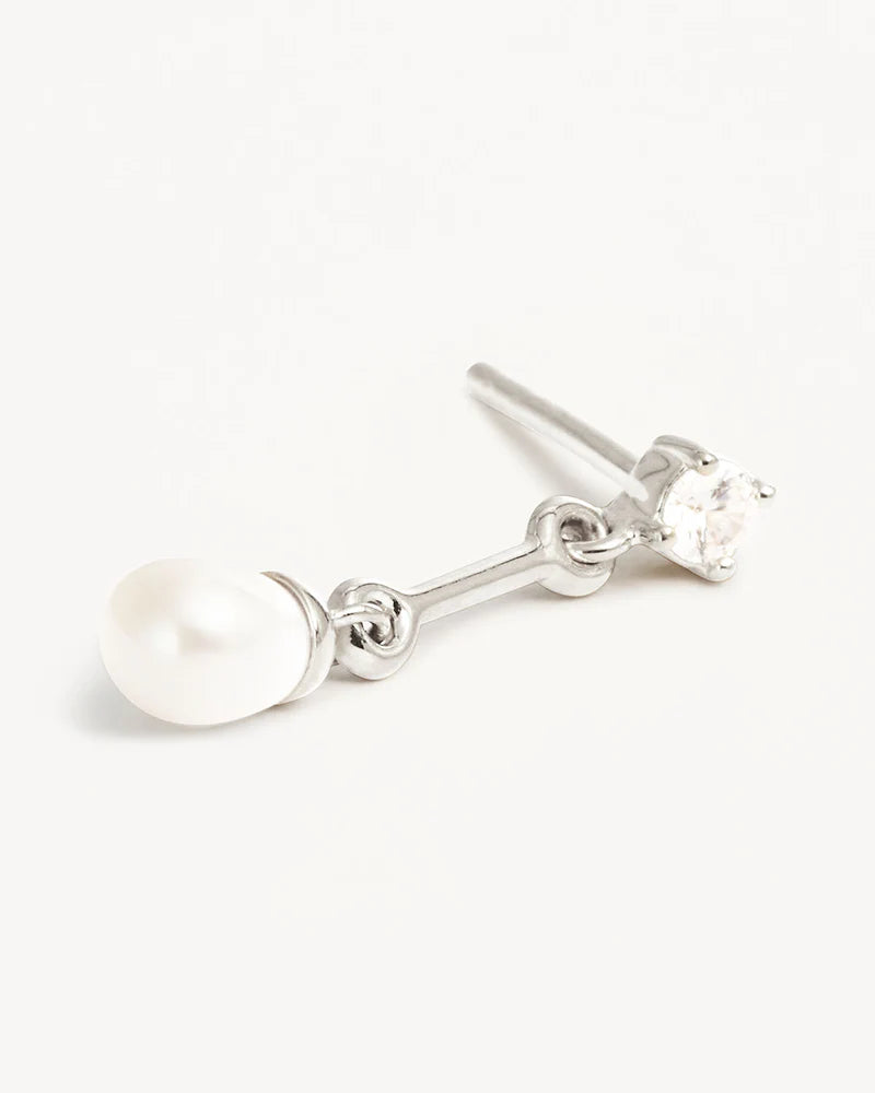 Embrace Stillness Pearl Drop Earrings