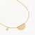 Live In Light Lotus Necklace Gold and Silver