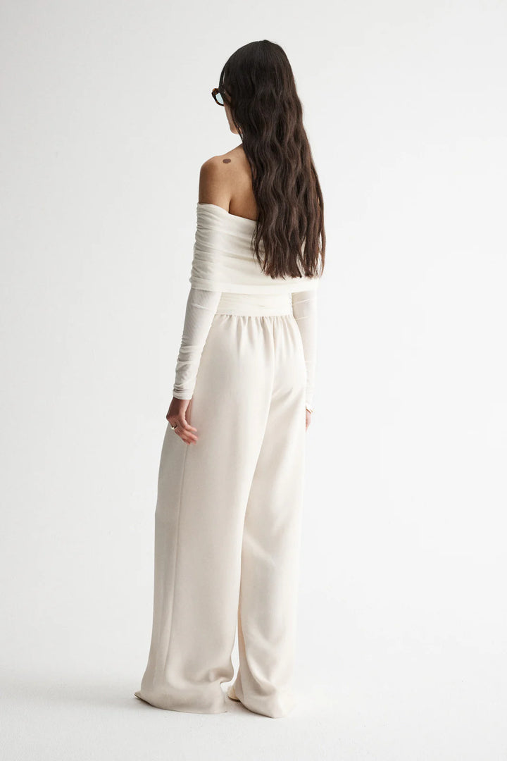 Hazel Top - Ivory