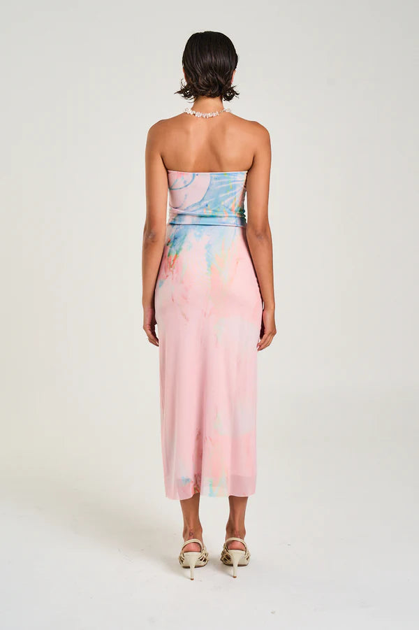 Strapless Mesh Dress - Medusa Phase