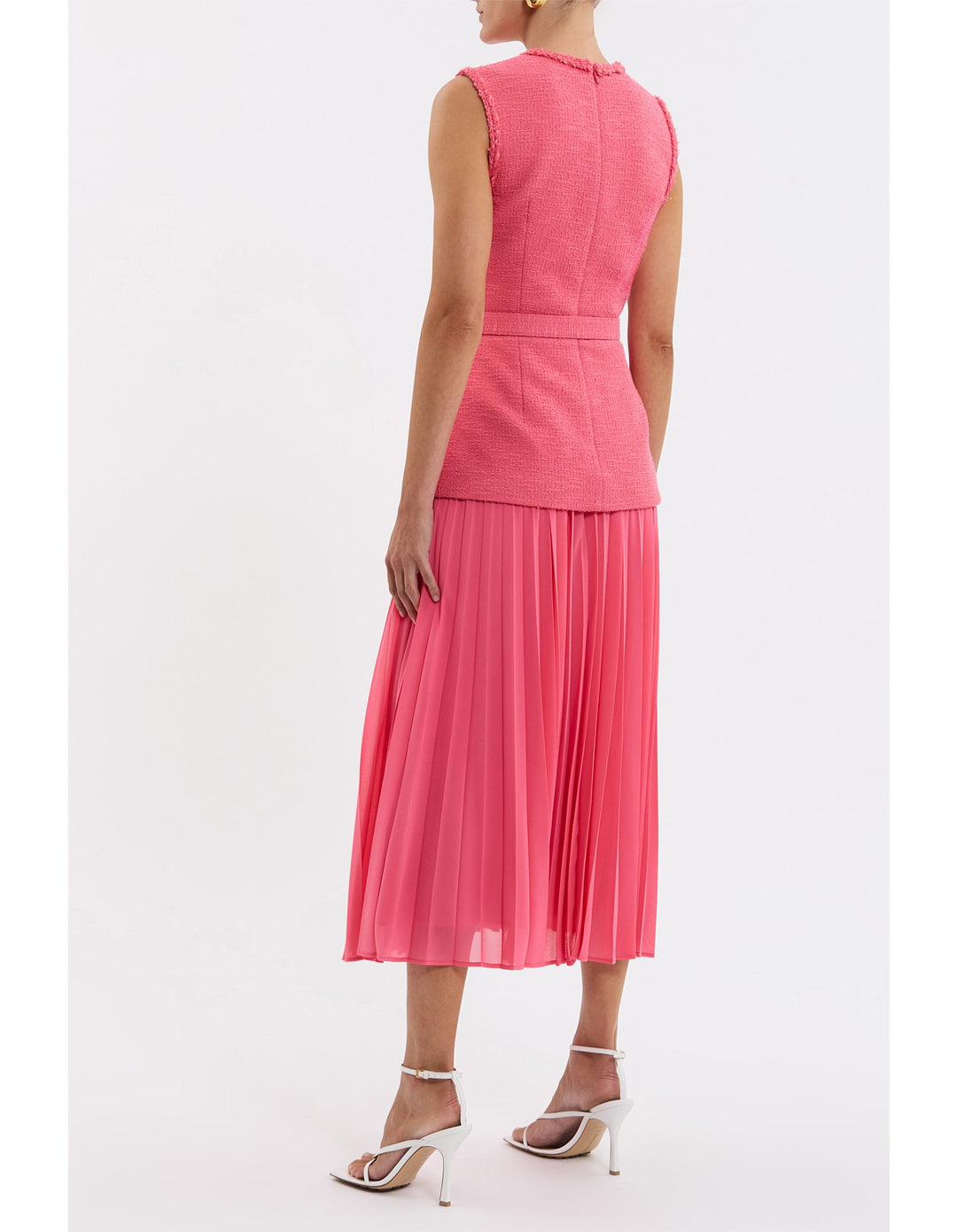 Montana Midi Dress  - Rose