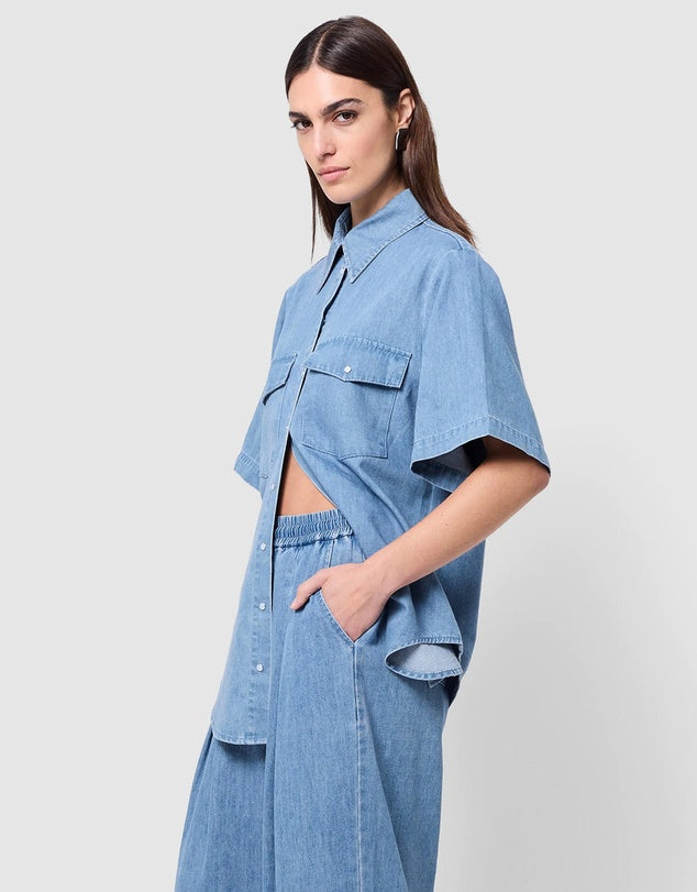 High Tide Shirt - Chambray