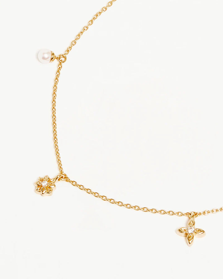 Live In Peace Choker - 18k Gold Vermeil