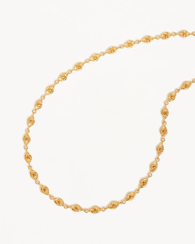 Lucky Eye Choker 18k Gold Vermeil