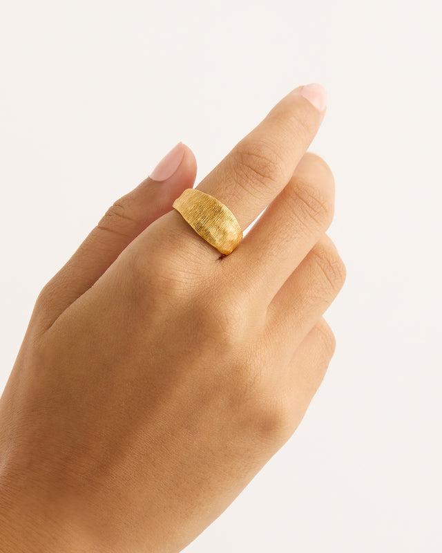 Woven Light Ring 18k Gold Vermeil (7)
