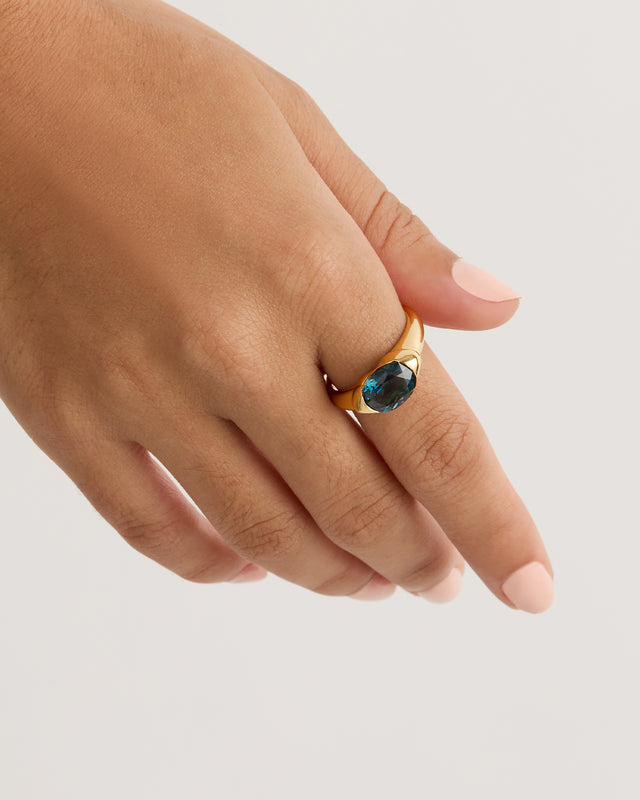 Sacred Jewel Ring (8) - Ocean
