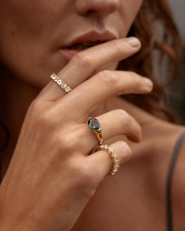 Sacred Jewel Ring (8) - Ocean