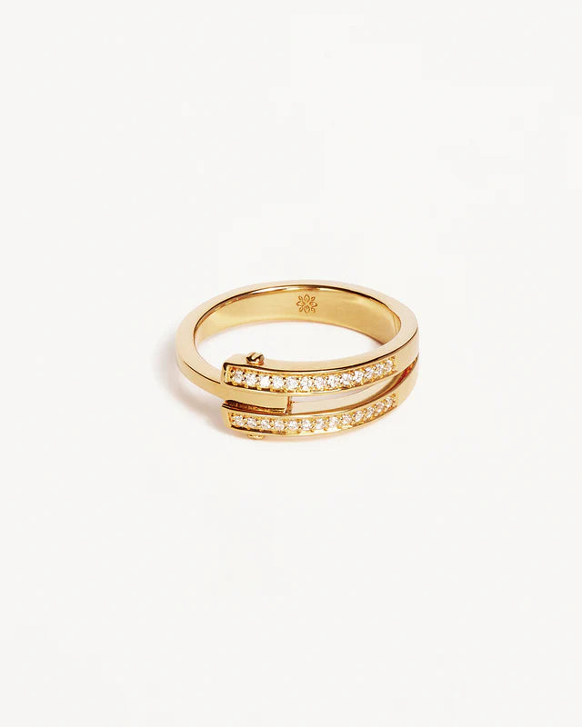 Gold Connect Deeply Ring