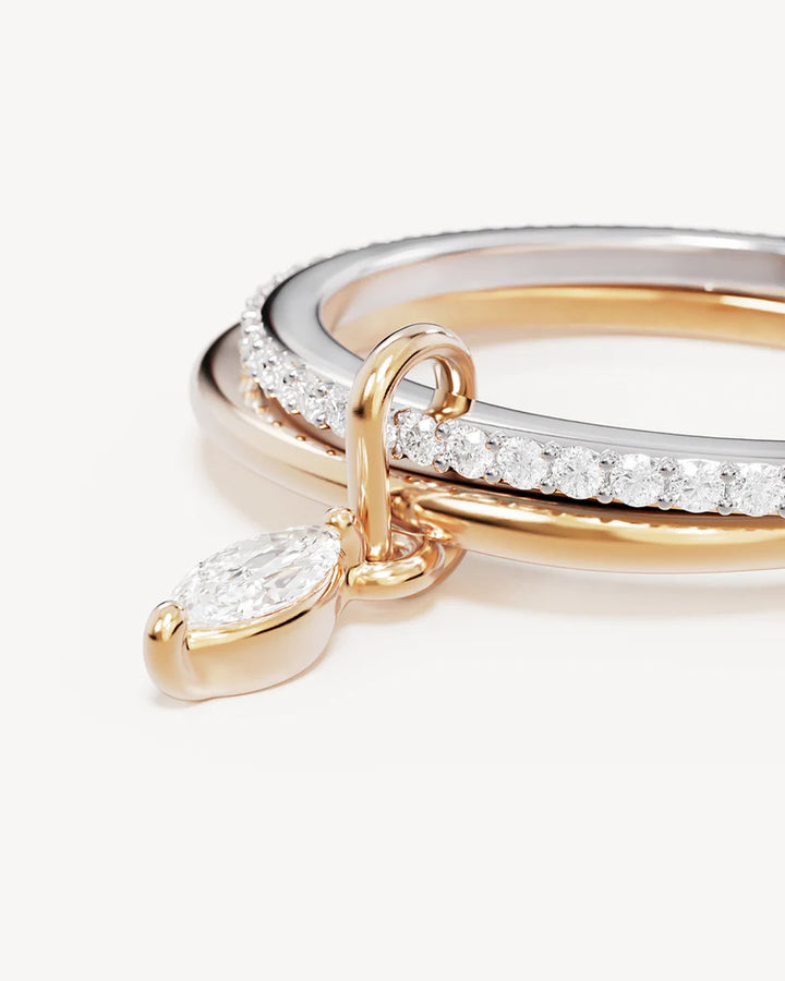 Connected Souls Ring - 18k Gold Vermeil