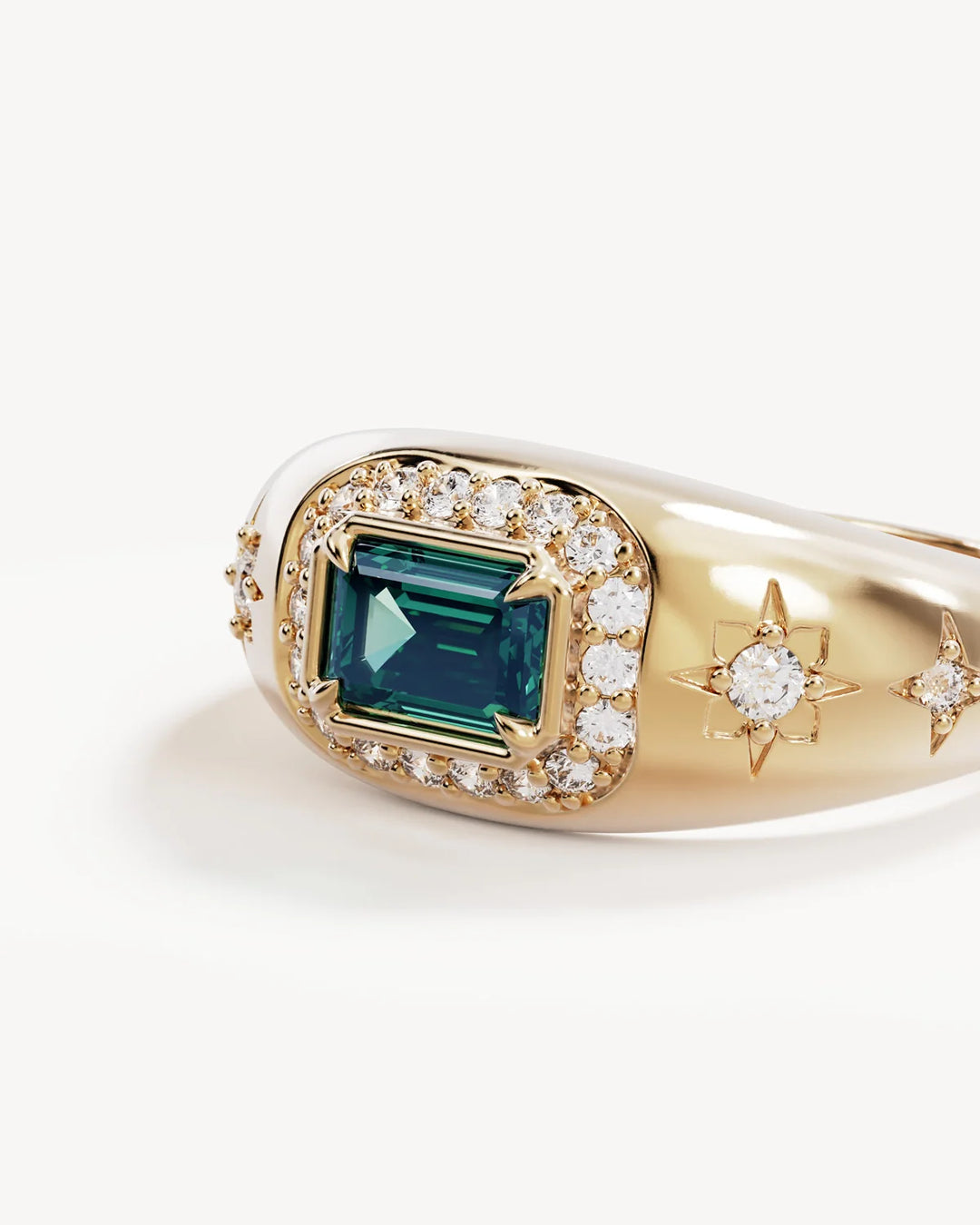 Trust Your Intuition Ring (7) - 18k Gold Vermeil