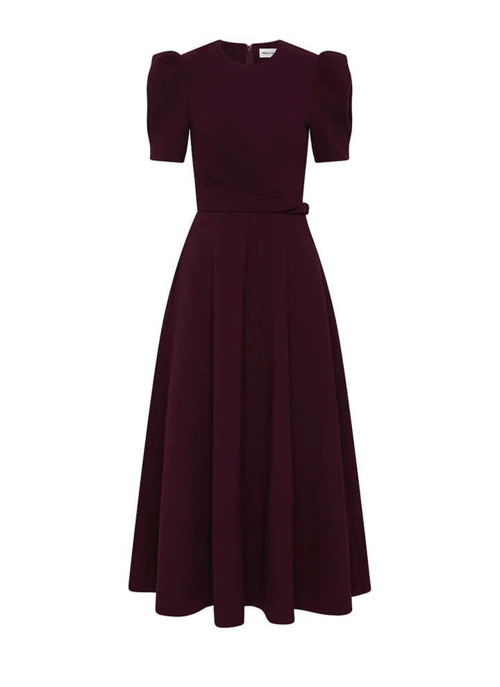 Syrah Midi Dress - Blackberry