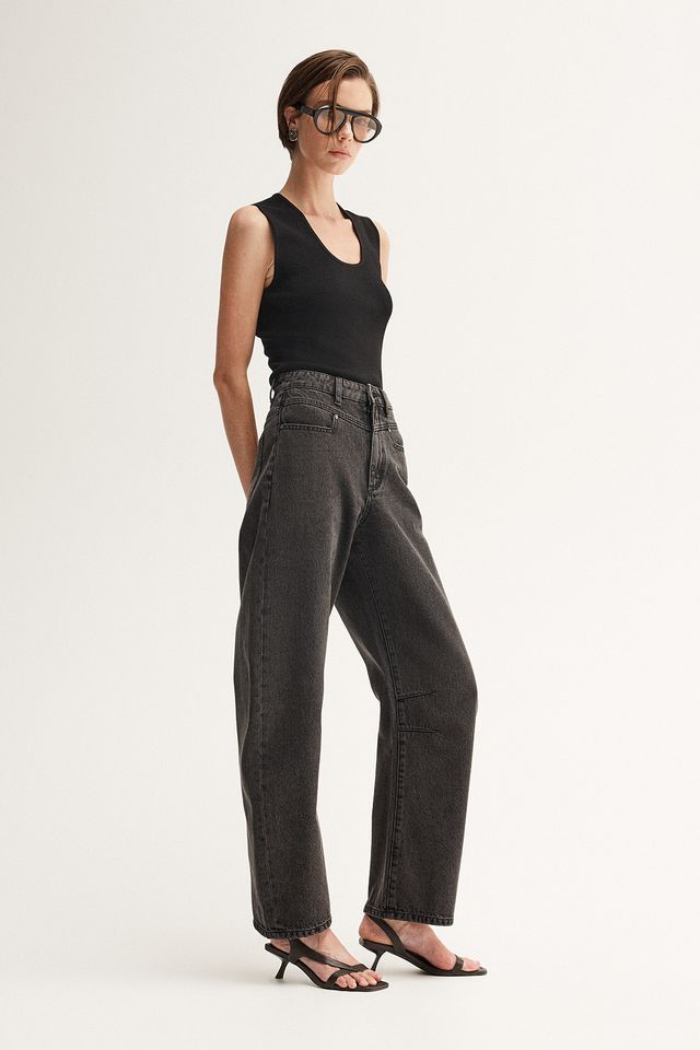 Chelsea Denim Jean - Black