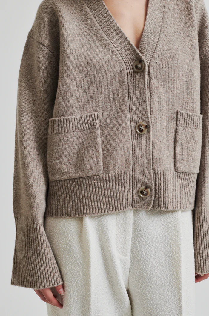 Alpha Knit Cardigan - Fallen Rock
