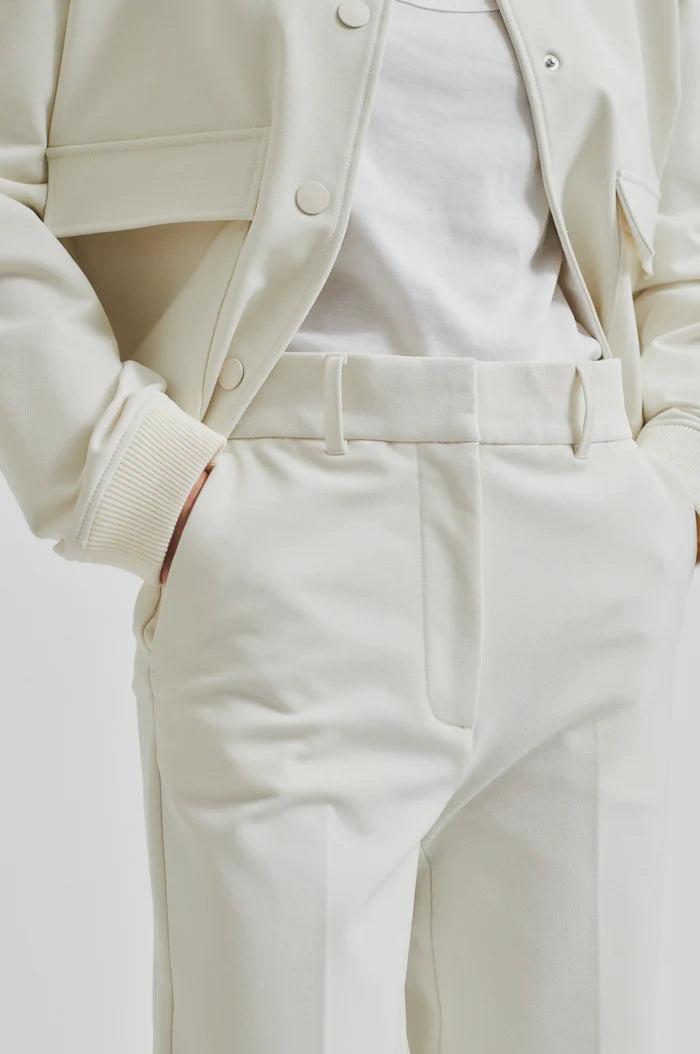 Lui Tailored Pant - Coconut Milk