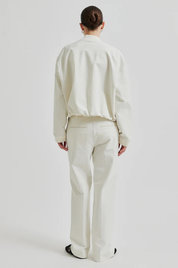 Lui Tailored Pant - Coconut Milk