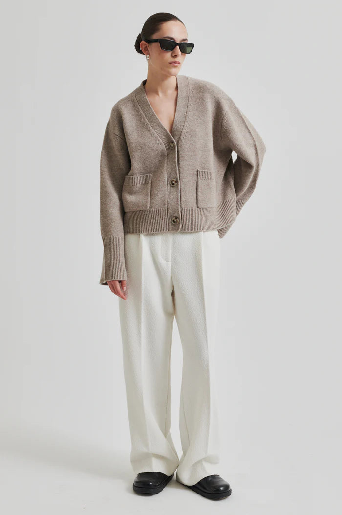 Alpha Knit Cardigan - Fallen Rock