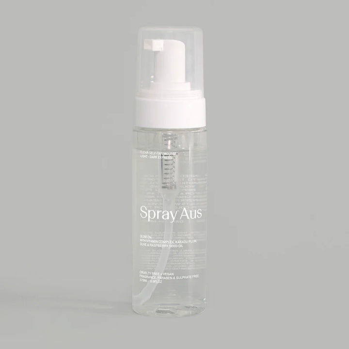 Clear Self Tan Mousse - Light-Dark Express