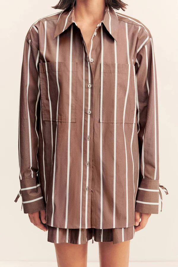 Spencer Shirt - Cafe Au Lait