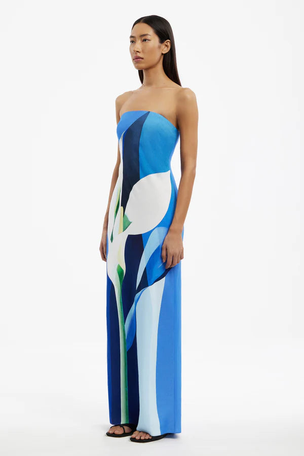 Mora Strapless Dress - Calla Lilly