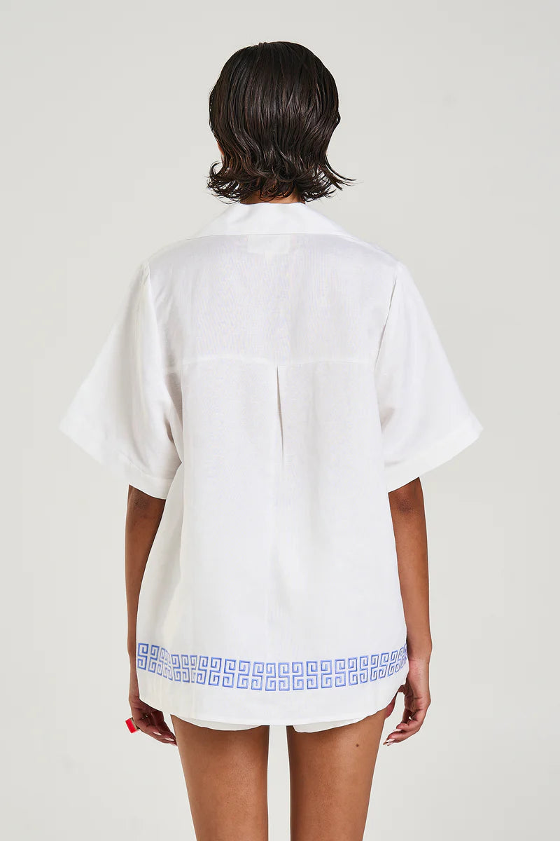 Collared SS Shirt - Sol Script